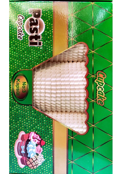 No.3 Beyaz Kapsül 750 Adet 4x3 Cm