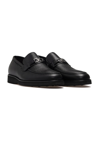 Pierre Cardin Erkek Hakiki Deri Loafer Hafif Ayakkabı 25k 119569 M Siyah Siyah