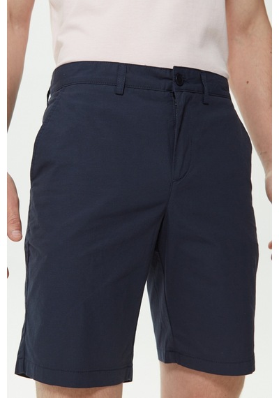 Lacoste Men's Slim Fit Cotton Bermuda Shorts Erkek Pamuklu Bermuda Şort Lacivert