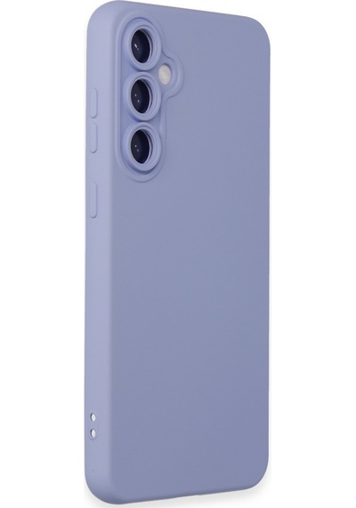 Zengemtx Newface Samsung Uyumlu Galaxy S24 Kılıf Nano İçi Kadife Silikon - Lila