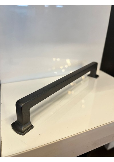 Levante Metal Kulp 160mm Mat Antrasit Dolap Kapak Tv Ünite Modern Çekmece Mobilya Komidin Konsol Antrasit