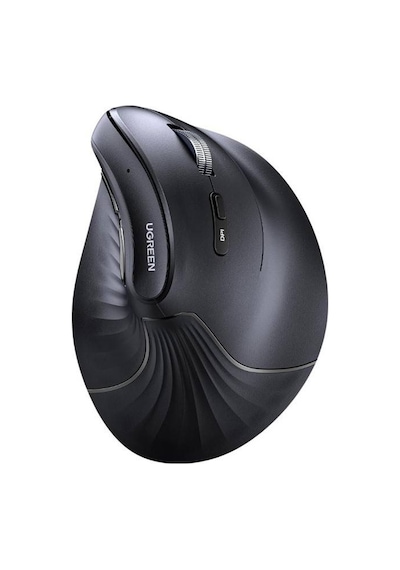 Ugreen Dikey Ergonomik Kablosuz Mouse, Bluetooth & 2.4ghz, 4000 Dpi, Beyaz Pilli , 95902b Standart