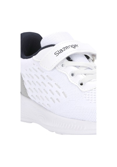 Slazenger Flarex Unisex Çocuk Cırt Cırtlı Beyaz / Lacivert Günlük Spor Ayakkabısı