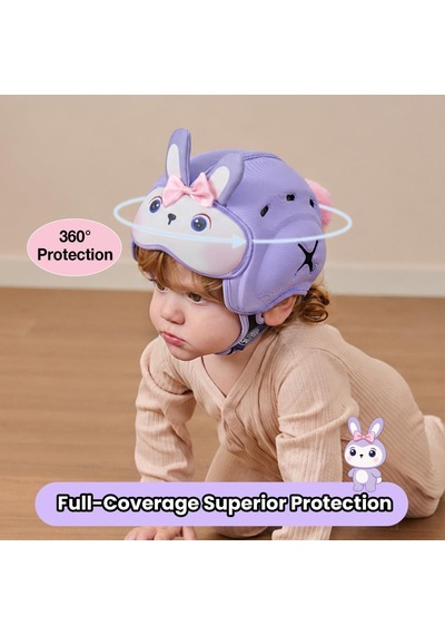 Mambobaby Bebek Koruma Başlığı - Violet Bunny