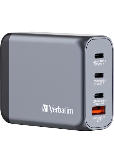 Verbatım GNC-100 32202 - V 100 W Gan Şarj Cihazı
