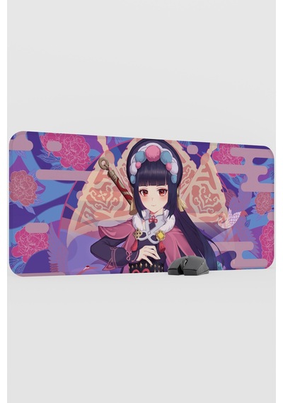 Yun Jin Genshin Impact Anime Oyuncu V1 - 90x40 Xxl Gaming Mouse Pad Fare Altlığı