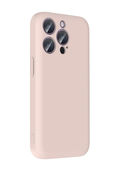 Apple Uyumlu iPhone 14 Pro Max Kılıf Kamera Korumalı Kartlık Hazneli Zore Vitra Kapak Pembe