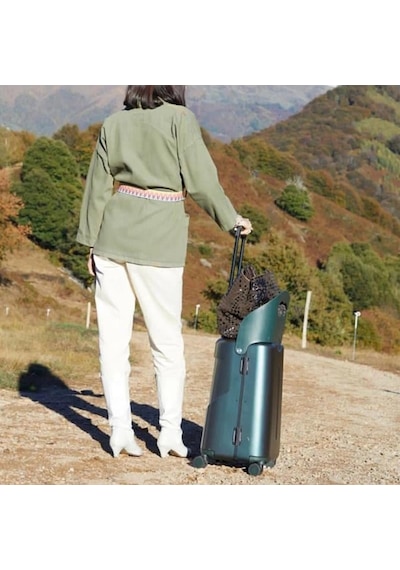 Miamily Carry On Kabin Boy Valiz - Forest Green Yeşil