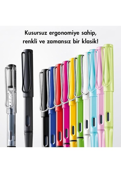 Lamy Safarı 2023 Ozel Uretım Rengı Aquasky Dolma Kalem M Uc Genel