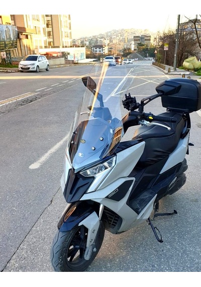 Motocam Kymco Dink R 150 Ön Cam 2023-2026 Model 77cm Şeffaf Renkli 4mm