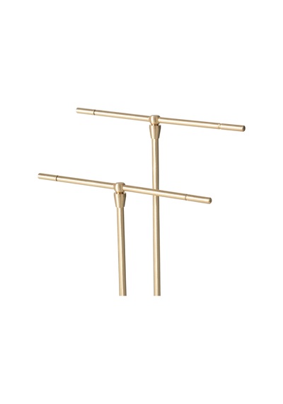 Mudo Home Pirinç 2'li Takı Standı 23 Cm