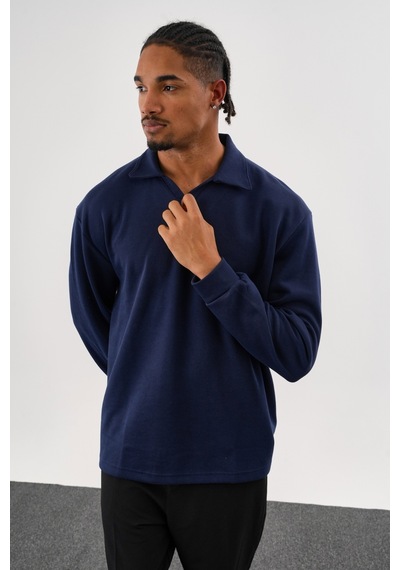 Redline Ease Oversize Sweatshirt Lacivert