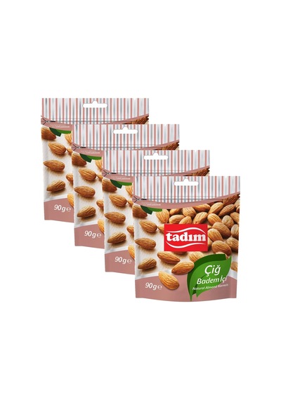 Tadım Çiğ Badem İçi 90 Gr 4 Lü 90 G
