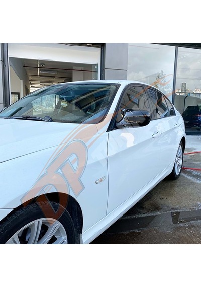 BMW E90 LCI Batman Yarasa Ayna Kapağı Piano Black / 2008-2011
