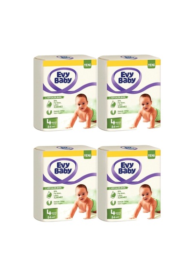 Bebek Bezi Maxi 4 Beden 7-14 Kg 336 Adet 4