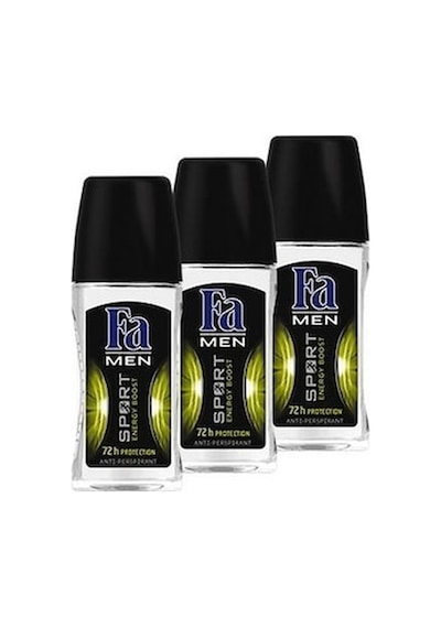 Fa Men Sport Energy Boost Erkek Roll-On Deodorant 50 ML x 3