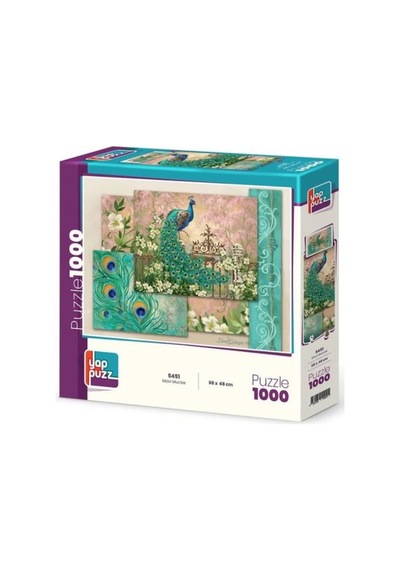 Mavi Mucize Ve Hayvanlar Alemi İkili Set - 1000 + 500 Parça İkili Puzzle Seti