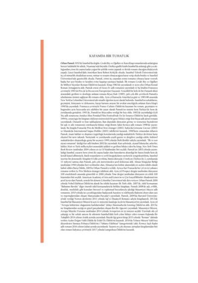 Kafamda Bir Tuhaflık - Orhan Pamuk