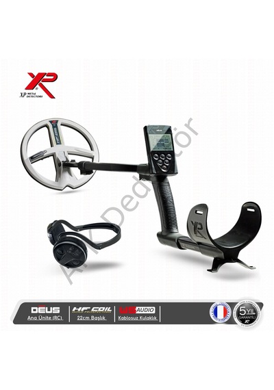 Xp Deus Rc Ana Üniteli 22 Cm Hf Başlıklı Wsa Kablosuz Kulaklıklı Metal Dedektörü