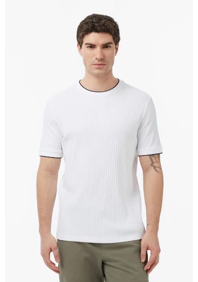 Nautica Erkek Beyaz Regular Fit T-shirt-14609