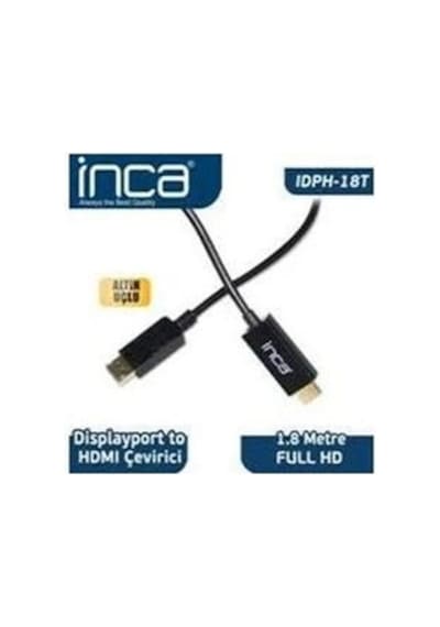 Inca Idph-18t Displayport To Hdmı Kablo 1.8mt Kdo