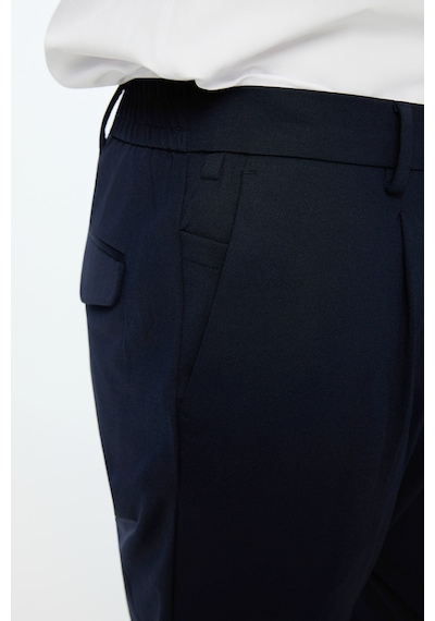 Morven Erkek Lacivert Rayon Trend Düz Slim Fit Pantolon 26ms003027200 Lacivert