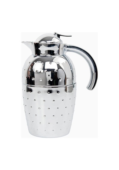 Roomours Pioneer Dot Silver Termos 1 Litre Gümüş