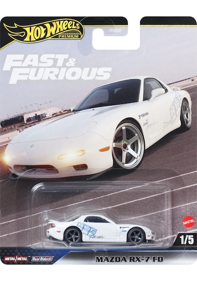 Hot Wheels Fast & Furious Premium Arabalar Mazda Rx-7 Fd Jbl93 Çok Renkli