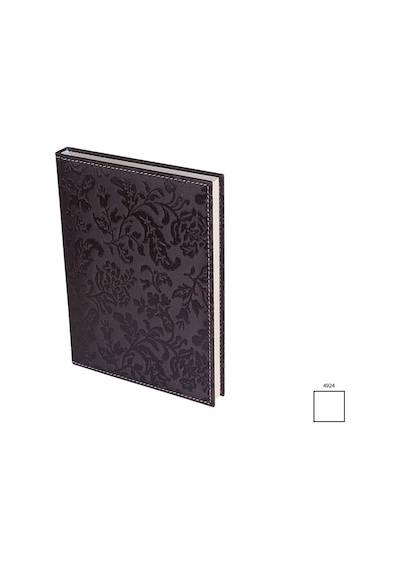 Deri Kapak Defter Ajanda Tarihsiz Düz 17X24 Cm Kahve N11.3512