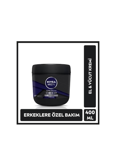 2 Adet Nivea Men Krem 400 Ml Deep