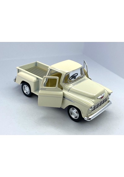 Kinsmart 1955 Chevy Stepside Pick-up 1 32 Çek Bırak Model Araba