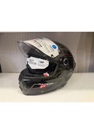 Kask Mt Thunder 4r Sv Luminence D1 Parlak Gri
