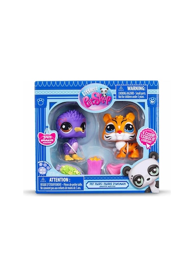 Littlest Pet Shop Minişler 2 Li Figür Seti S1 S00005264 Kaplan Ve Kuş