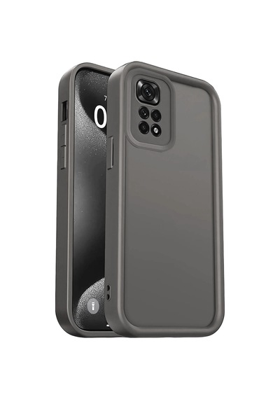 Xiaomi Redmi 10 2022 Kılıf Viera Silikon - Gri -