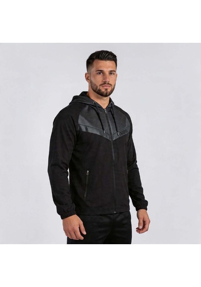 Siyah Joma Erkek Günlük Sweatshirt Kapşonlu Full Zip Style 4241305