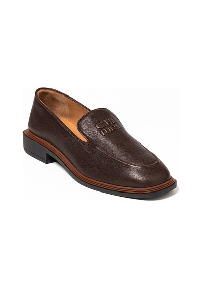 Napa Vegetal Coffee C3898 Klasik Ayakkabı Kadın Diğer 1582 02 Chiara Bellini Napa Leather Vegetal