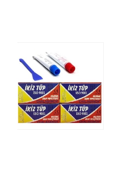 İkiz Tüp İran Yapıştırıcısı - Çift Karışımlı 5 Adet