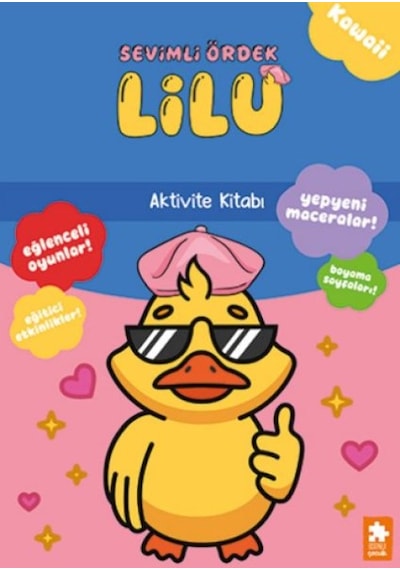 Sevimli Ördek Lilu - Aktvite Kitabı - Ezjı-729691