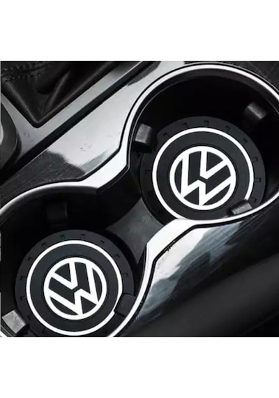 Vw Silikon Bardak Altlığı Volkswagen İle Uyumlu Polo Golf Passat