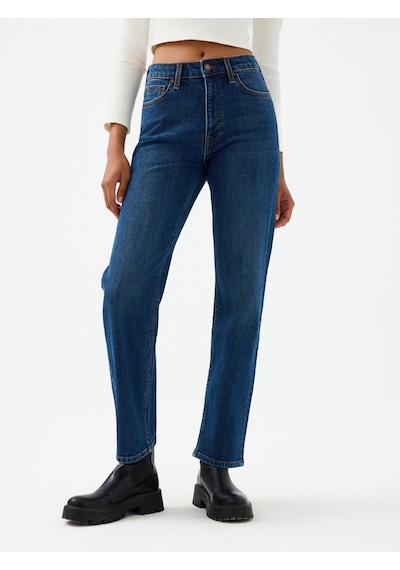 Comfort Straıght Kadın Jean Pantolon Lf2037063 Denim