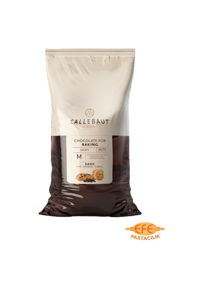 Callebaut Pişebilen Drop Çikolata Bitter