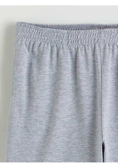 Lc Waikiki Lc Waıkıkı Gri Standart Kalıp Erkek Pijama Alt Şort