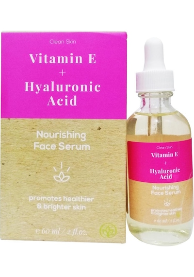 Clean Skin Vitamin E + Hyaluronic Acid Yüz Serumu 60 ML