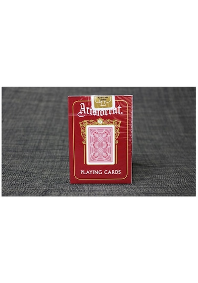 Bicycle Aristocrat 727 Bank Note Cards Red Kırmızı Oyun Kağıdı İs