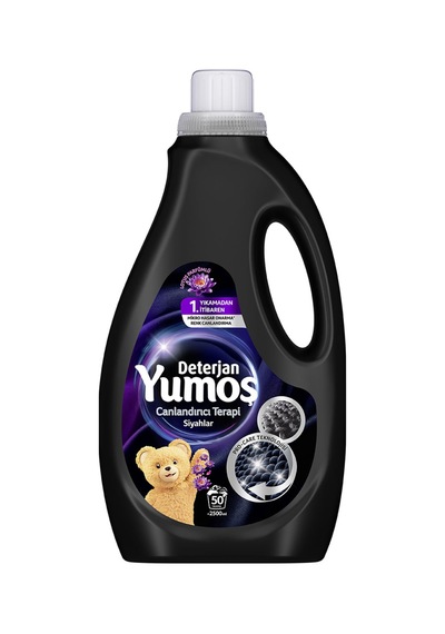 Yumoş Sıvı Deterjan Siyahlar 2.5 L 3 Adet 2'li Set