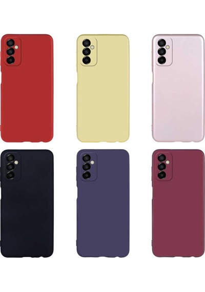 Samsung Uyumlu Galaxy M23 Kılıf Zore Premier Silikon Kapak