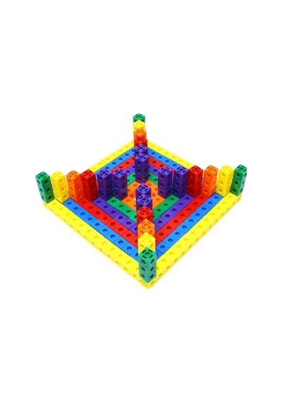 Geçmeli Birim Küpler - Snap Cubes - Matematik Küpleri - Akıl Küpleri - 200 Parça - 2x2x2 Cm