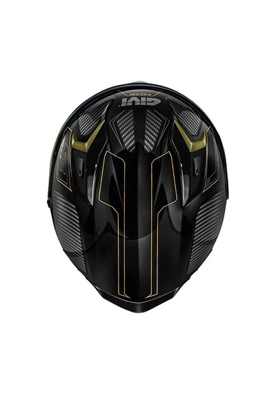 Givi 50.9 Enigma Full Face Motosiklet Kaskı 67033 Siyah Titanyum Gold Givi 50.9 Enigma Full Face Motosiklet Kaskı 67033 Siyah Titanyum Gold