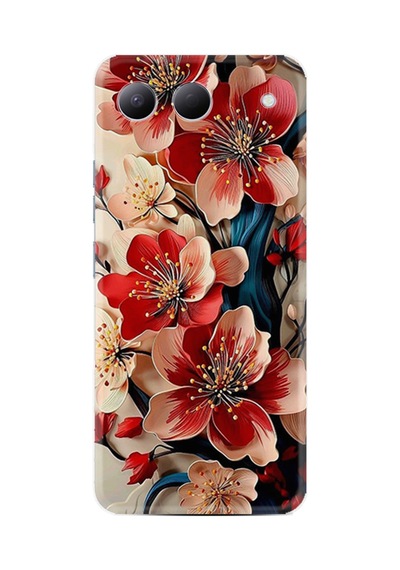 Tecno Spark 40 5g Km8n Uyumlu Kılıf Desen Baskılı Silikon Pandalar Stk:.1014.tecno Renk21 Renk21