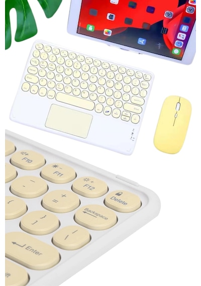 Zenvia Touchpad Tüm Cihazlara Uyumlu Bluetooth Klavye Touchpad Slim Kablosuz Wifi Q Klavye Znv2026 75078594